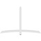 Ekena Millwork Bellingham Architectural Grade PVC Gable Bracket, 84"W x 56"H x 2"D x 4"F, 16/12 Pitch GBP084X56X0204BEL00 - alternate 2